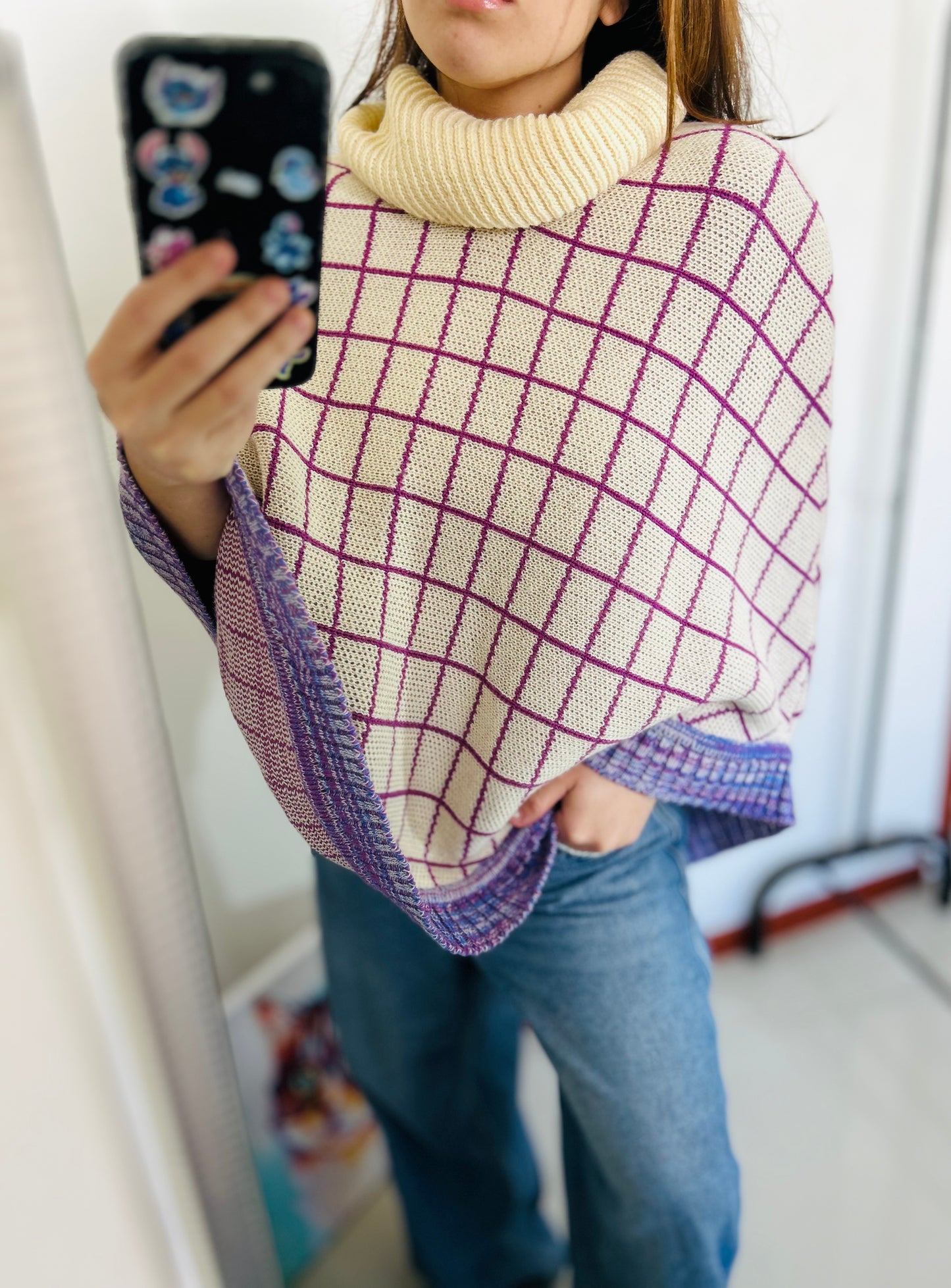 Poncho tejido CARAMORA TU