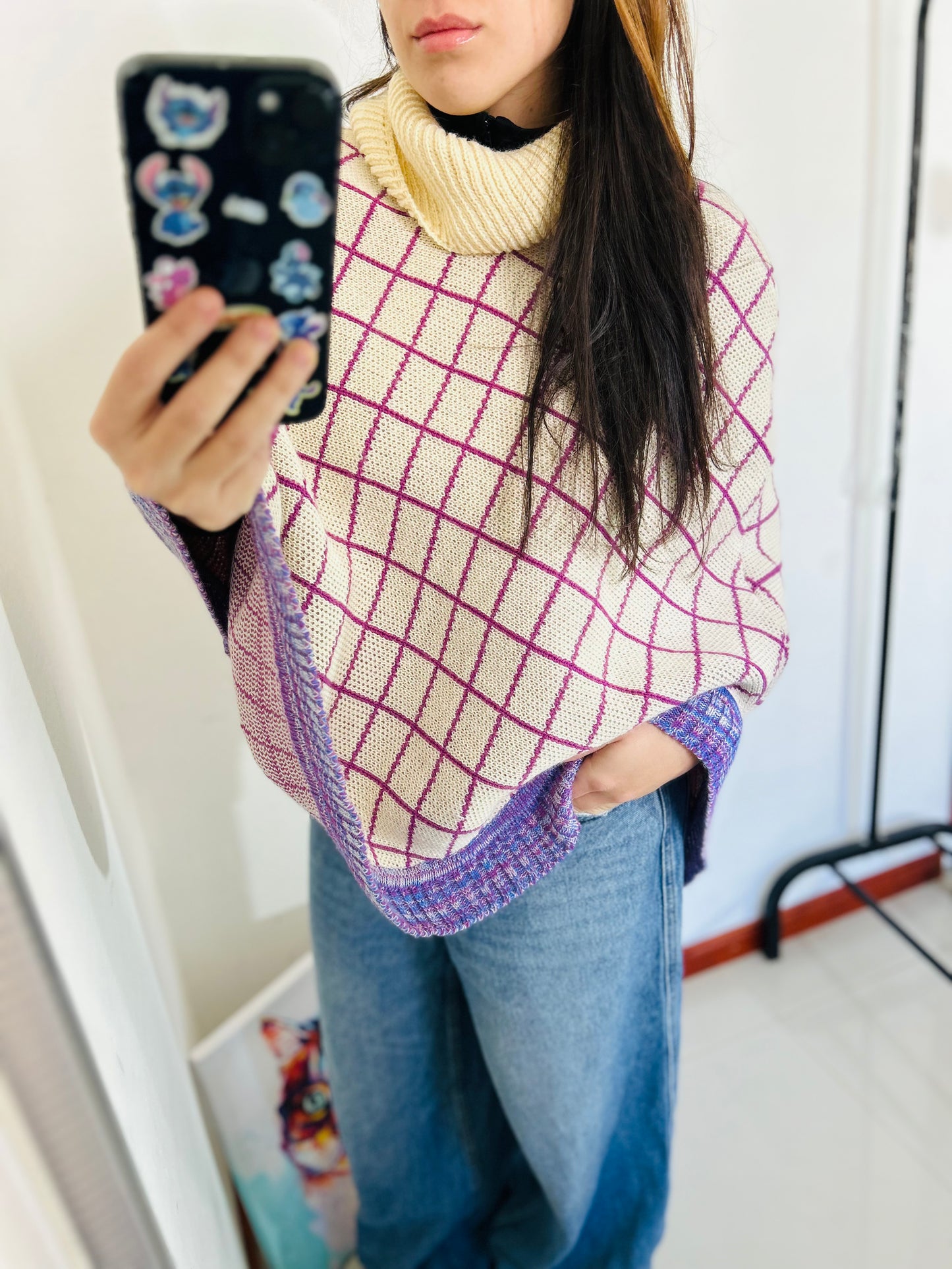 Poncho tejido CARAMORA TU