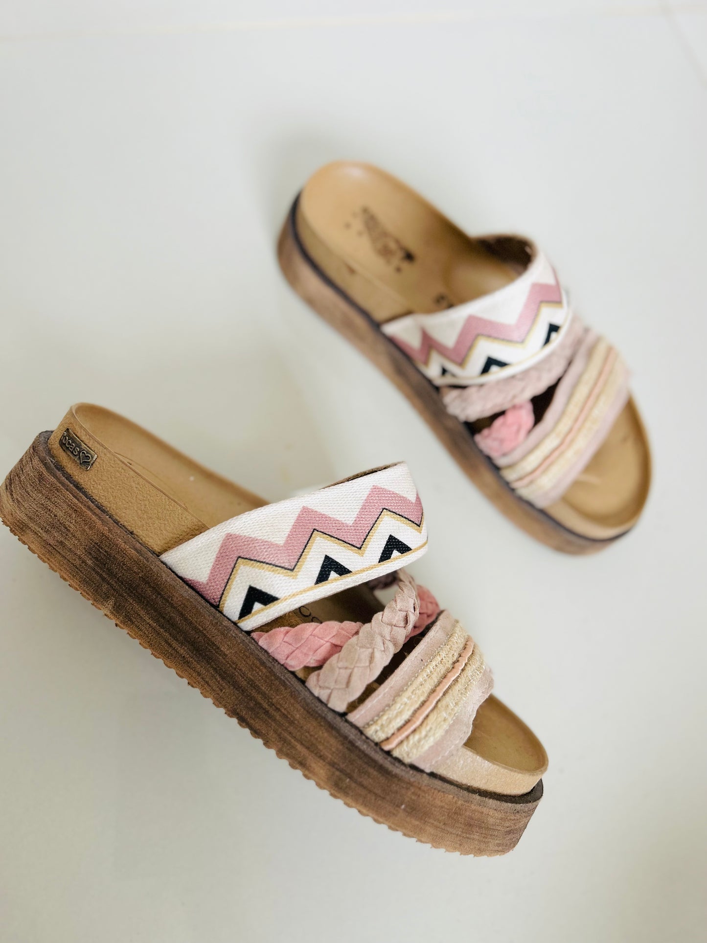 Sandalias ROCA cuero T39(25cm)