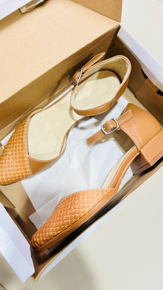Sandalias cuero New T38/39 (25,5cm)