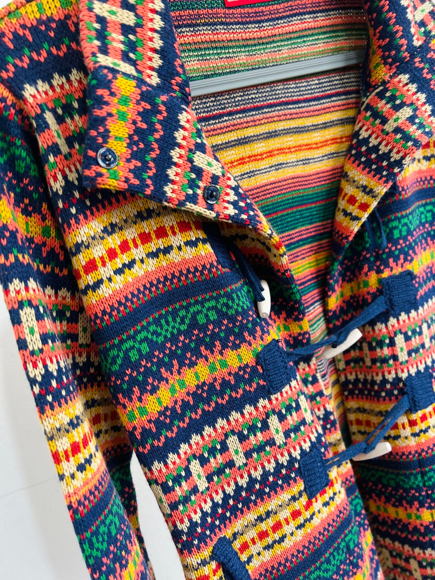 Saco tejido largo vintage TM