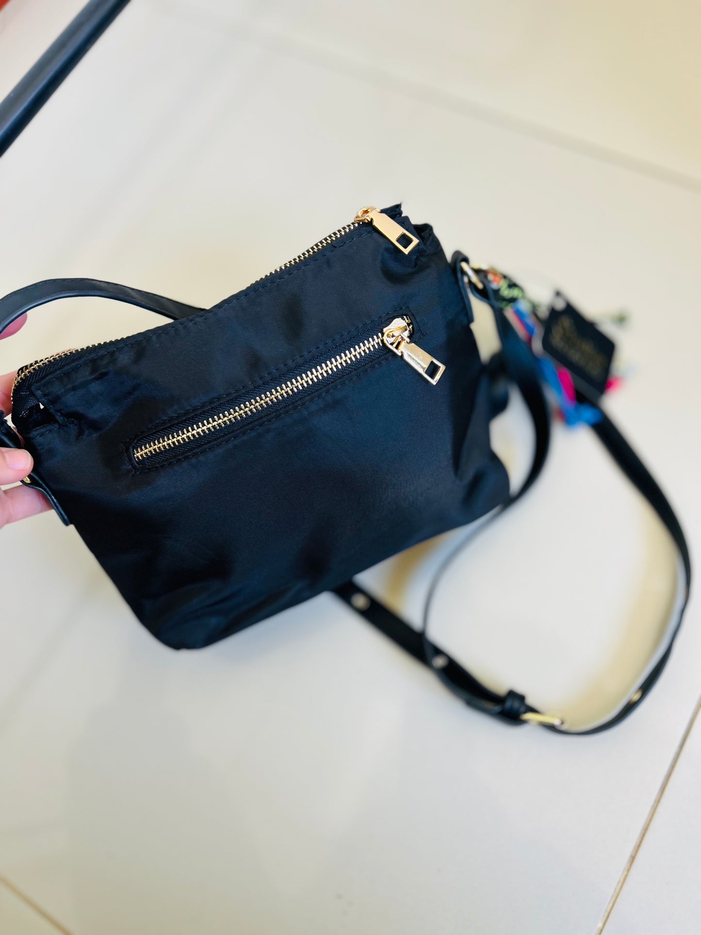 Cartera + llavero trendy Indian con etiqueta