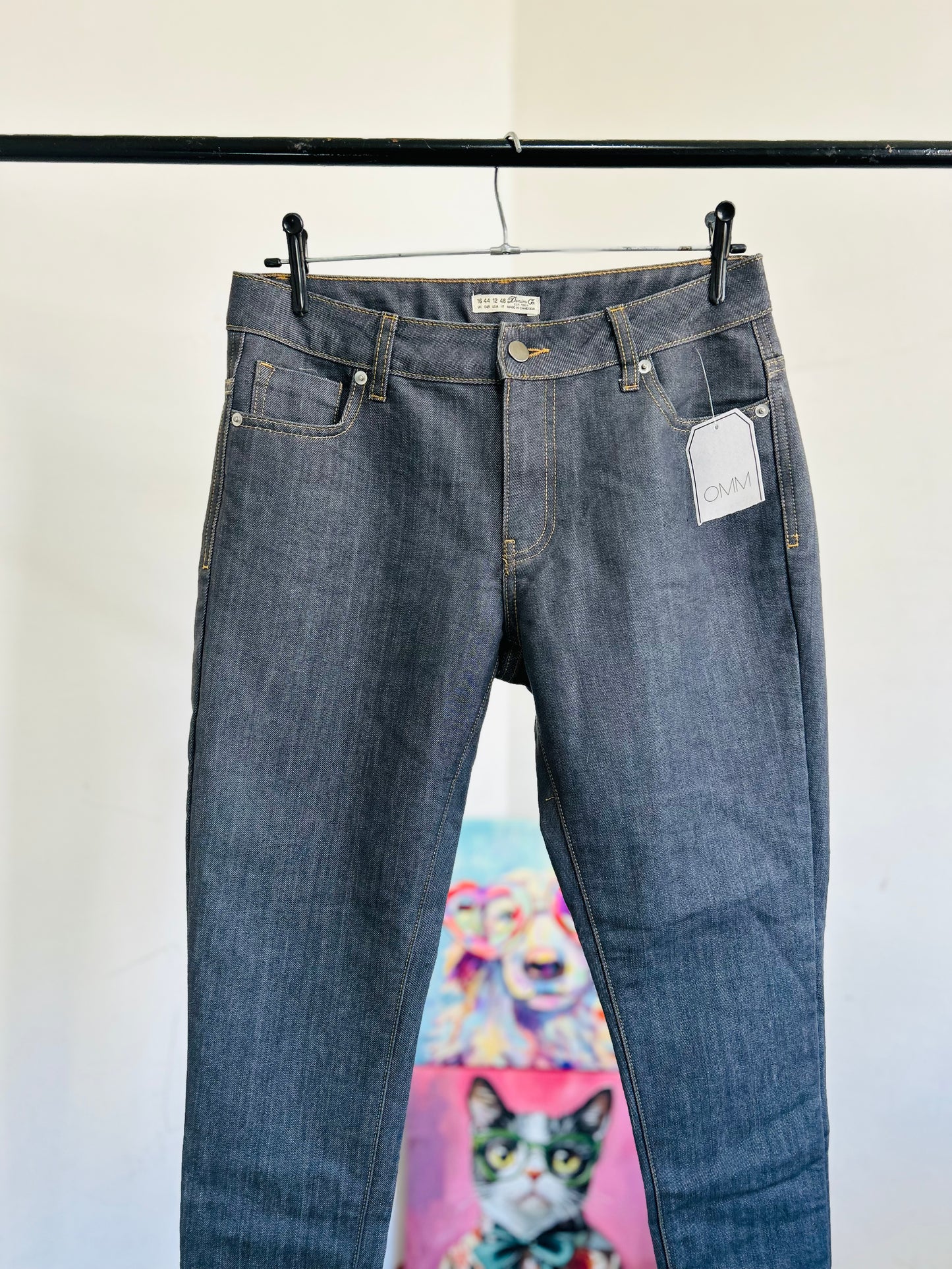 Jean skinny Indian con etiqueta T38