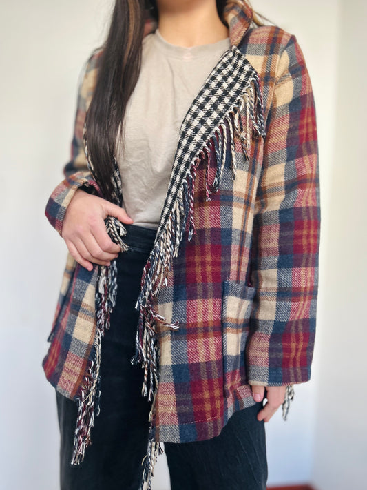 Saco abrigo EMMA algodón y lana 🇮🇹 talla única