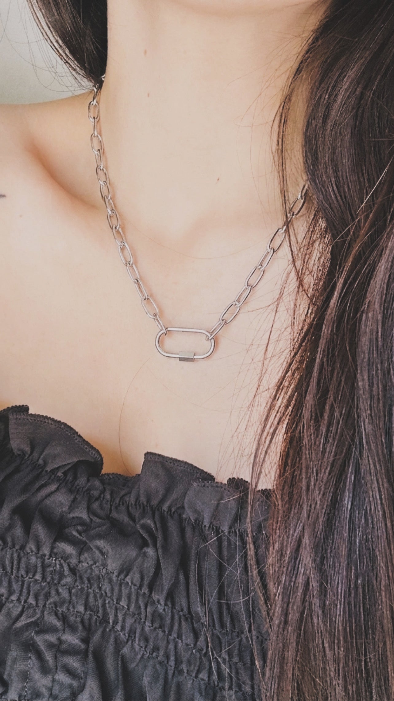 Collar acero quirúrgico/ NEW