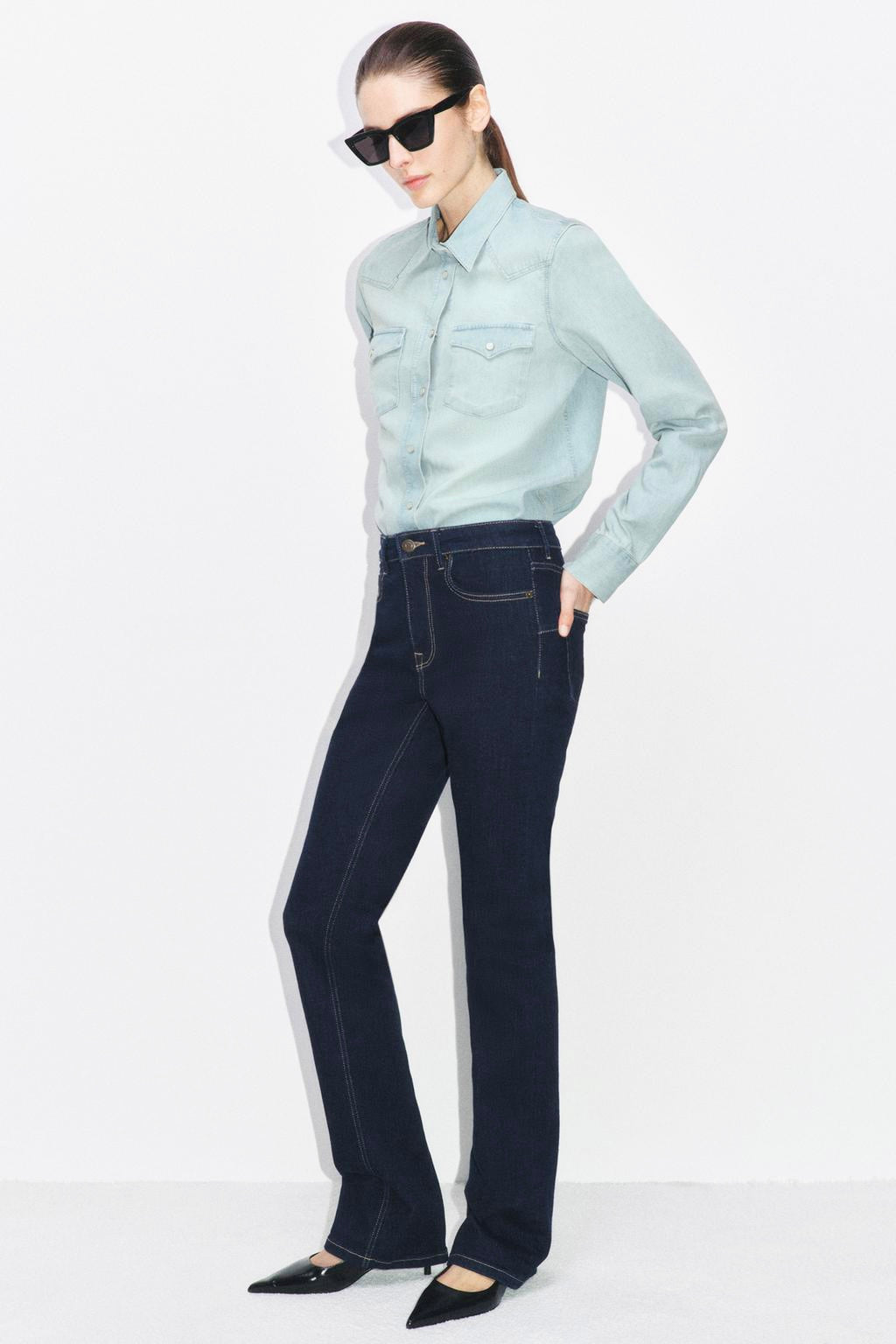 Jean ZARA bootcut T38
