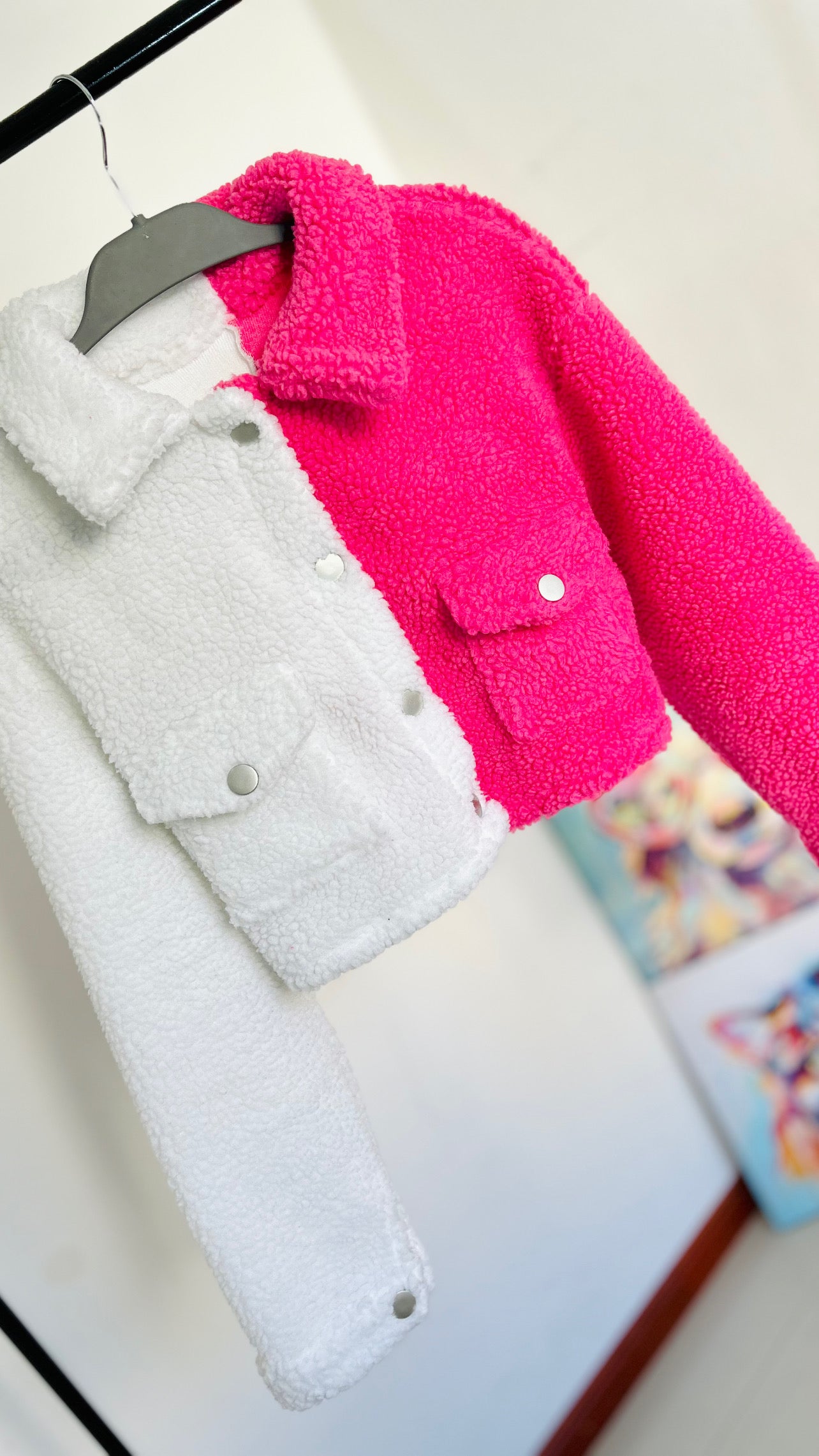 Chaqueta teddy corta SHEIN TM