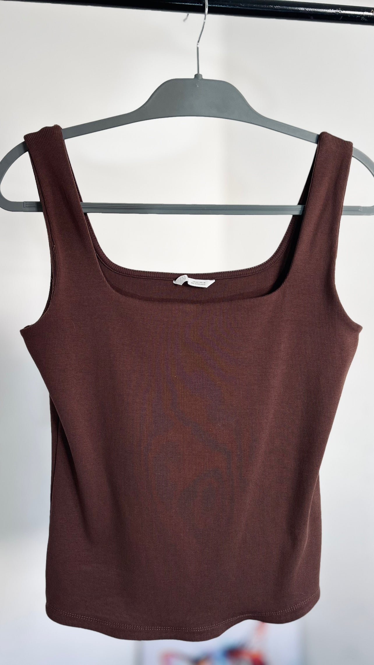 Musculosa rib Zara TL