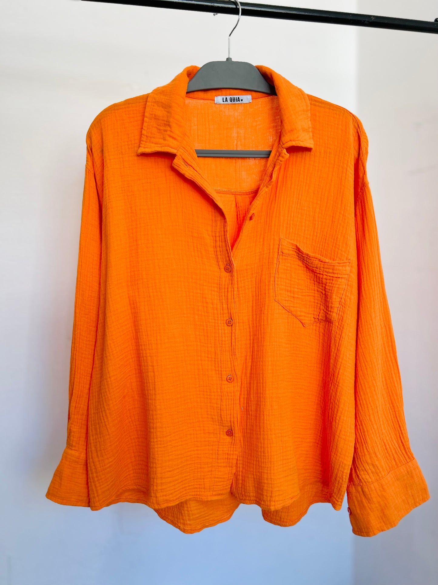 Camisa LA QUIA con rayón TM