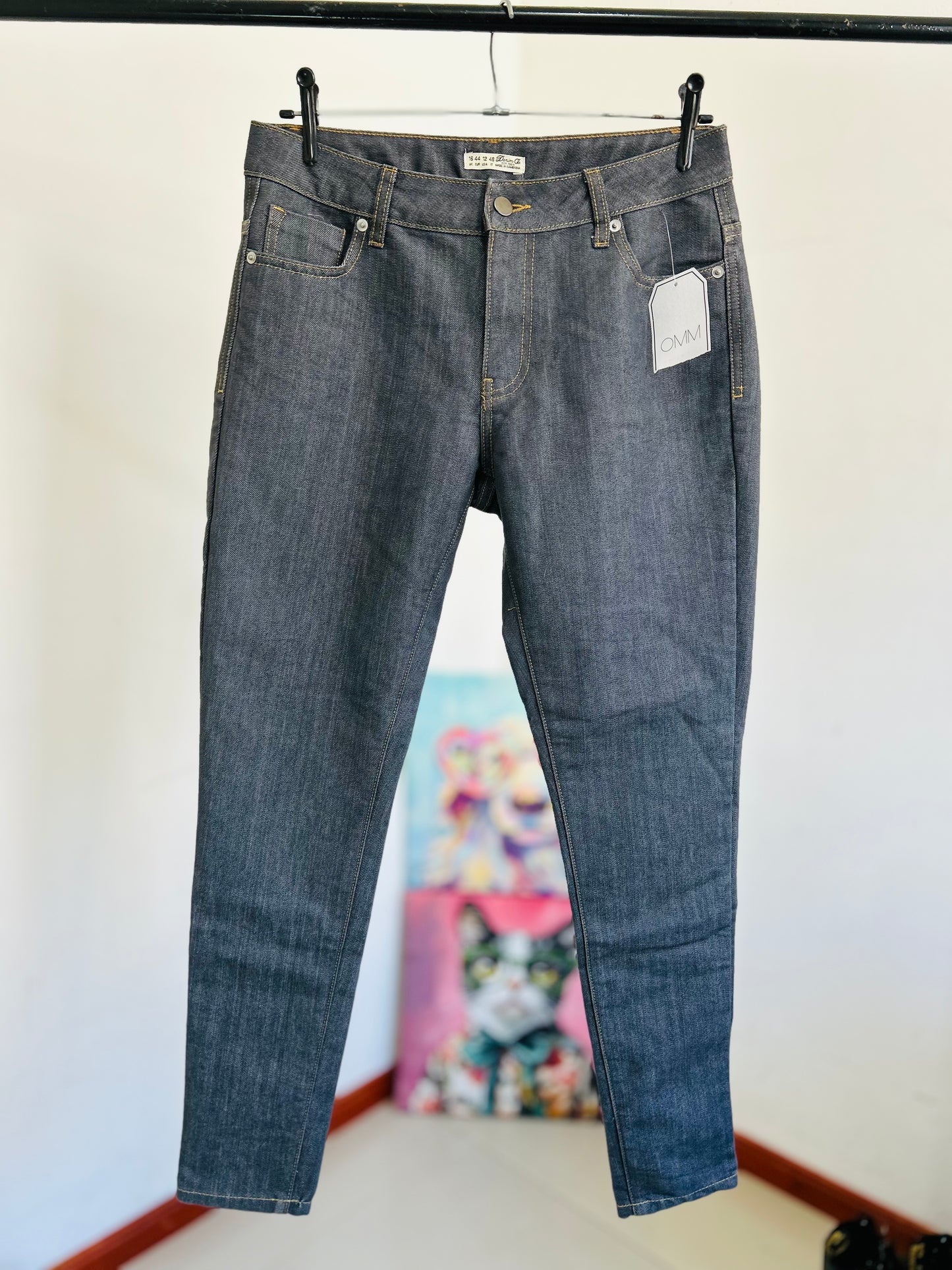 Jean skinny Indian con etiqueta T38